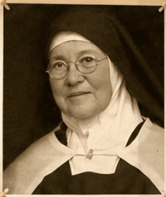 Retrato de la Madre Luisita, fundadora de las Carmelitas del Sagrado Corazón